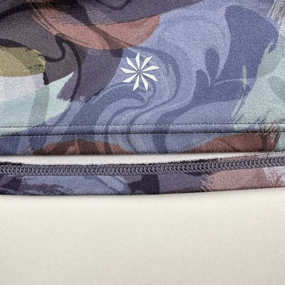 Athleta Conscious Crop Bra Vivid Stroke Purple Womens Sz XS - Picture 8 of 8